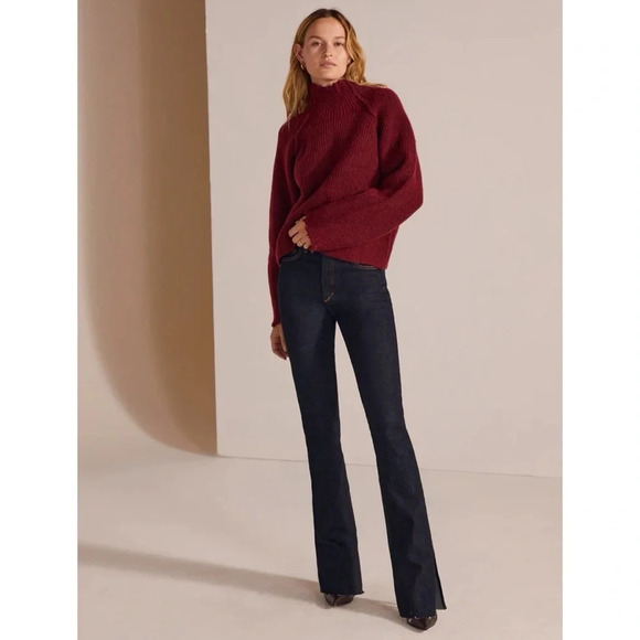 NWT Favorite Daughter The Valentina Tower Super High Rise Jeans in Jasper Blue - Picture 15 of 16